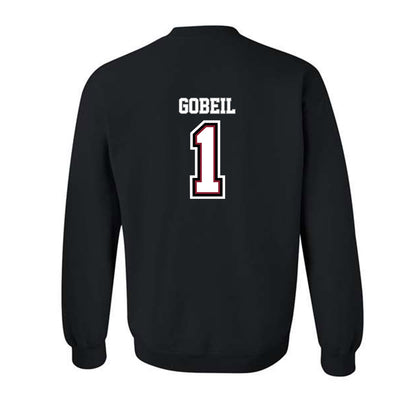 UMass - NCAA Baseball : Dean Gobeil - Classic Shersey Crewneck Sweatshirt-1