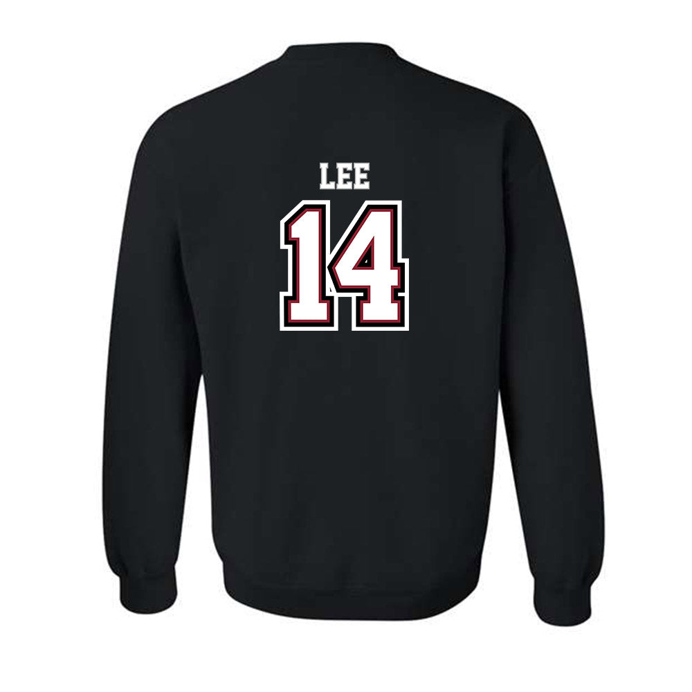 UMass - NCAA Baseball : Lorcan Lee - Classic Shersey Crewneck Sweatshirt-1