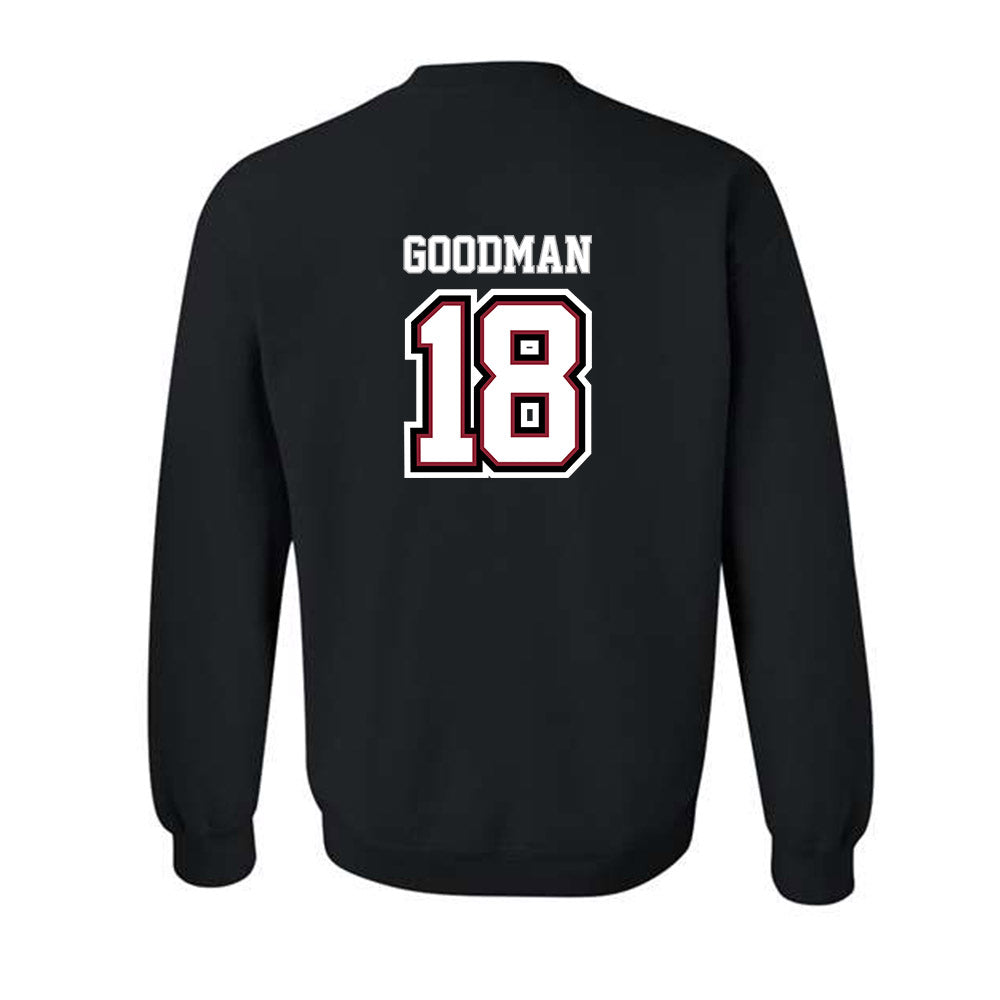 UMass - NCAA Baseball : Michael Goodman - Classic Shersey Crewneck Sweatshirt-1