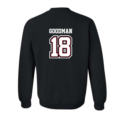 UMass - NCAA Baseball : Michael Goodman - Classic Shersey Crewneck Sweatshirt-1