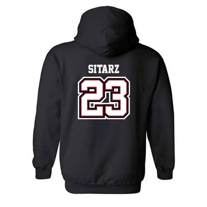 UMass - NCAA Baseball : Gavin Sitarz - Classic Shersey Hooded Sweatshirt-1