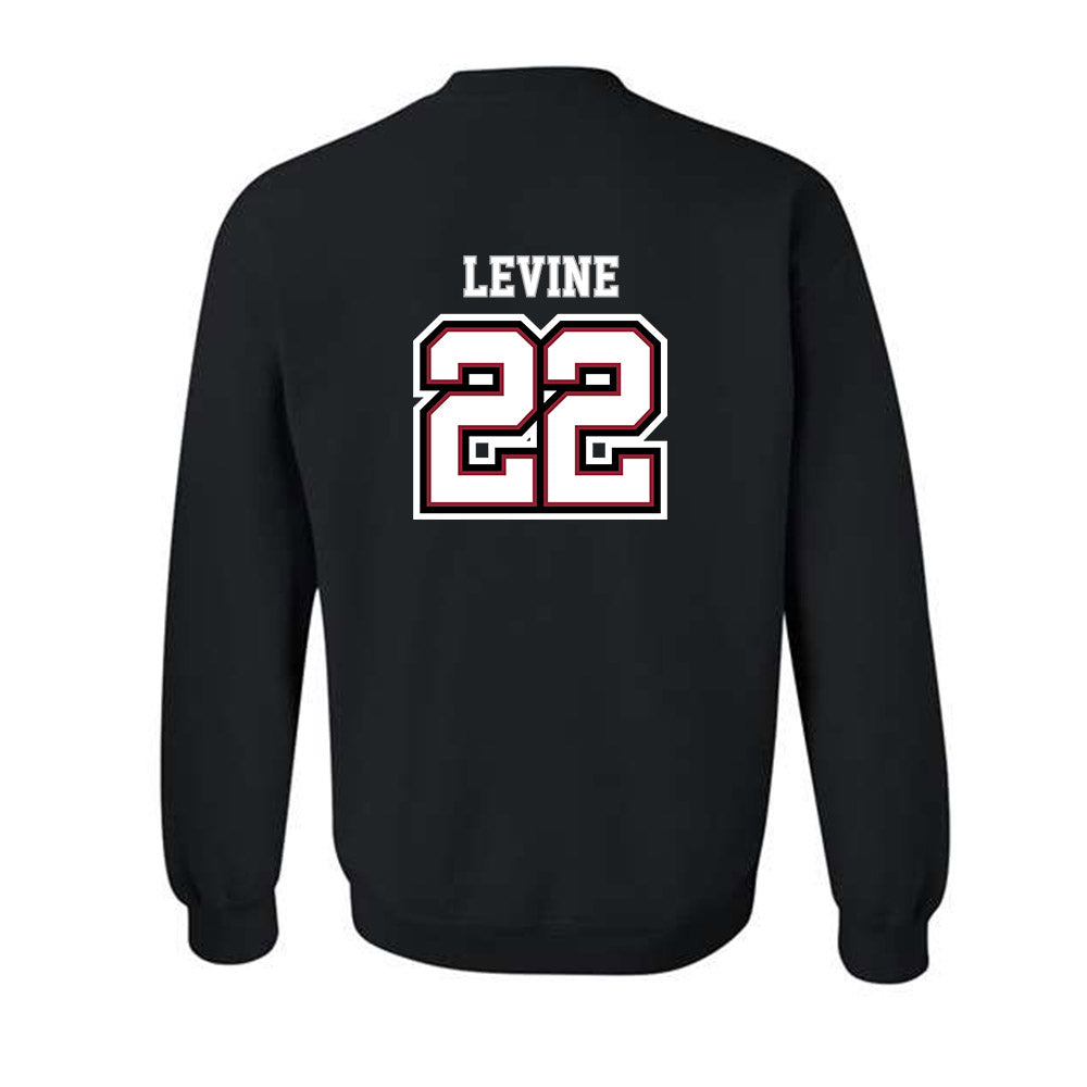 UMass - NCAA Baseball : Jack Levine - Classic Shersey Crewneck Sweatshirt-1