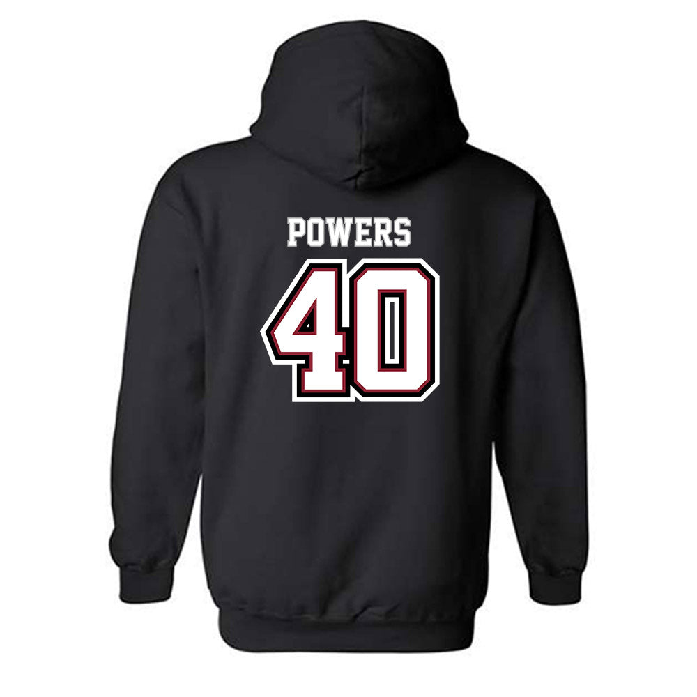 UMass - NCAA Baseball : Callen Powers - Classic Shersey Hooded Sweatshirt-1