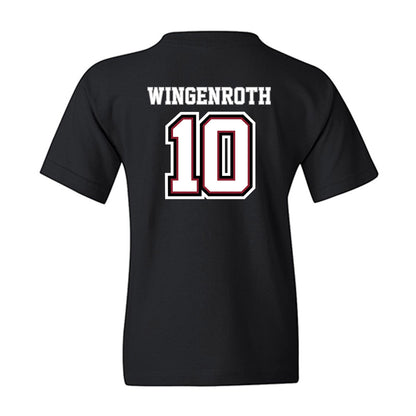 UMass - NCAA Baseball : Brandon Wingenroth - Classic Shersey Youth T-Shirt-1