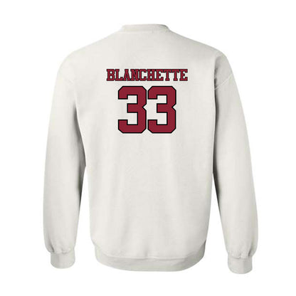 UMass - NCAA Softball : Kelsey Blanchette - Sports Shersey Crewneck Sweatshirt-1