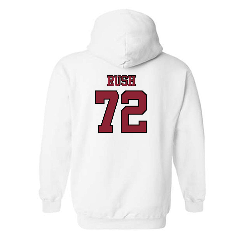UMass - NCAA Softball : Brenna Rush - Sports Shersey Hooded Sweatshirt-1