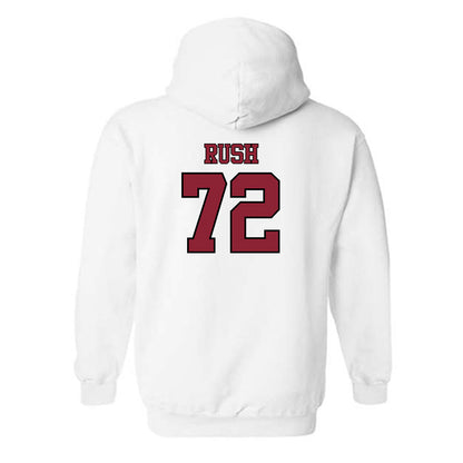 UMass - NCAA Softball : Brenna Rush - Sports Shersey Hooded Sweatshirt-1