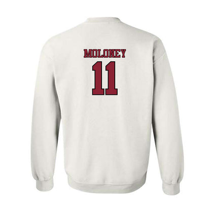 UMass - NCAA Softball : Brooke Moloney - Sports Shersey Crewneck Sweatshirt-1