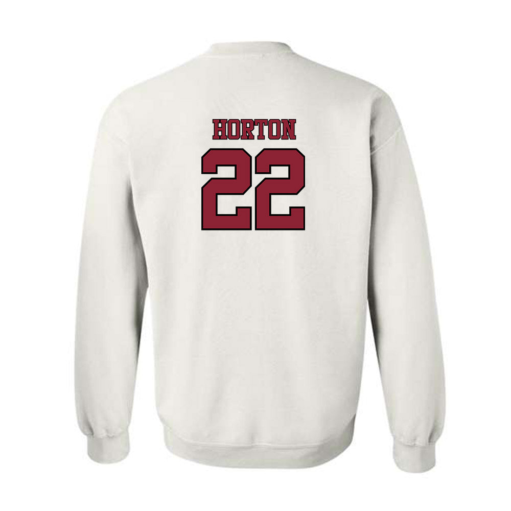 UMass - NCAA Softball : Natalee Horton - Sports Shersey Crewneck Sweatshirt-1