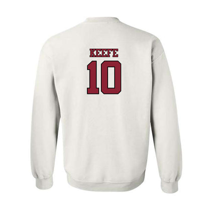 UMass - NCAA Softball : Riain Keefe - Sports Shersey Crewneck Sweatshirt-1