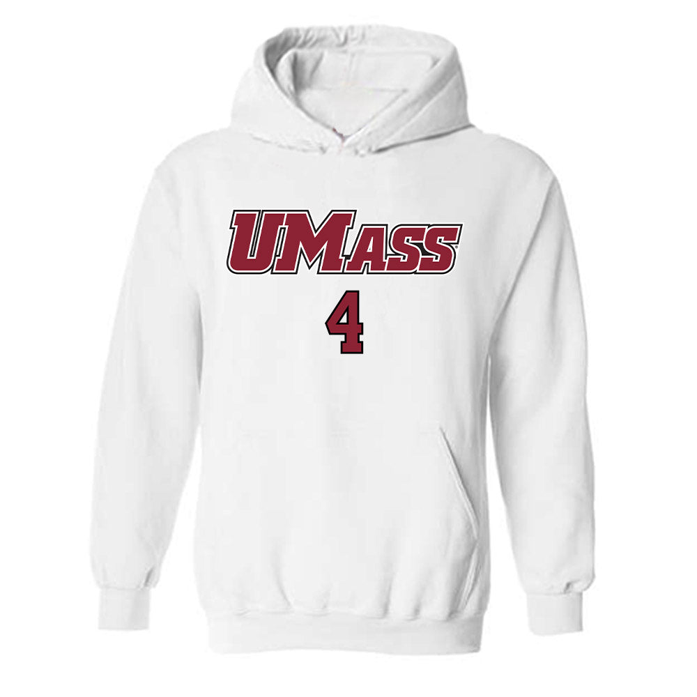 UMass - NCAA Softball : Lily Woodworth - Sports Shersey Hooded Sweatshirt-0
