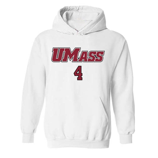 UMass - NCAA Softball : Lily Woodworth - Sports Shersey Hooded Sweatshirt-0