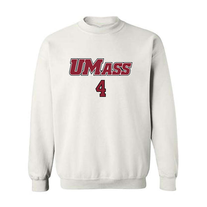 UMass - NCAA Softball : Lily Woodworth - Sports Shersey Crewneck Sweatshirt-0