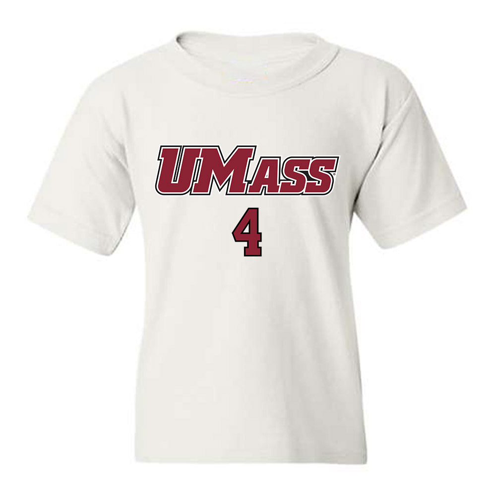 UMass - NCAA Softball : Lily Woodworth - Sports Shersey Youth T-Shirt-0