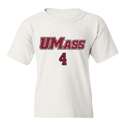 UMass - NCAA Softball : Lily Woodworth - Sports Shersey Youth T-Shirt-0