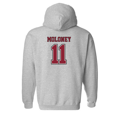 UMass - NCAA Softball : Brooke Moloney - Sports Shersey Hooded Sweatshirt-1