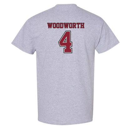 UMass - NCAA Softball : Lily Woodworth - Sports Shersey T-Shirt-1