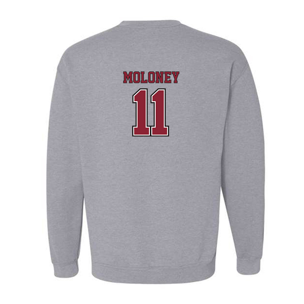 UMass - NCAA Softball : Brooke Moloney - Sports Shersey Crewneck Sweatshirt-1