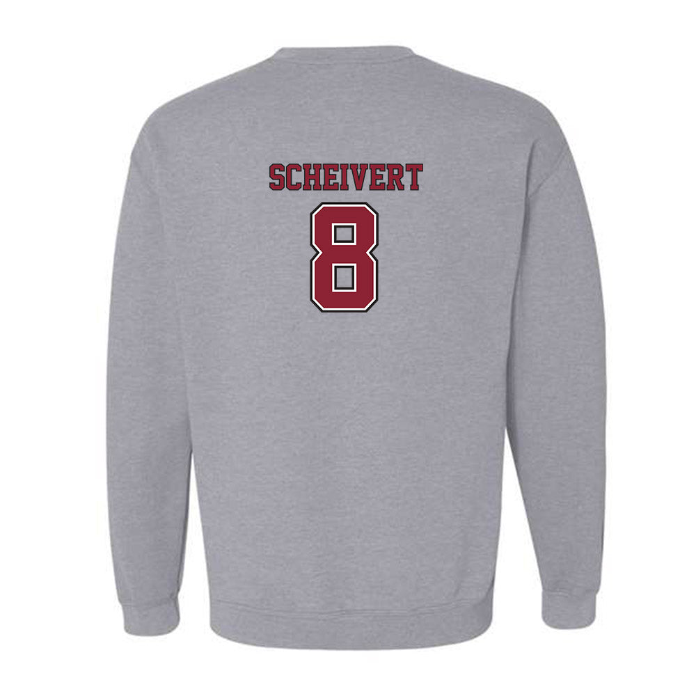 UMass - NCAA Softball : Lillie Scheivert - Sports Shersey Crewneck Sweatshirt-1