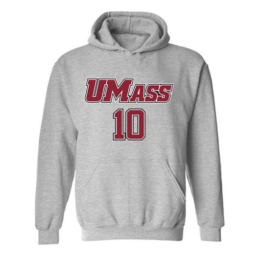 UMass - NCAA Softball : Riain Keefe - Sports Shersey Hooded Sweatshirt-0