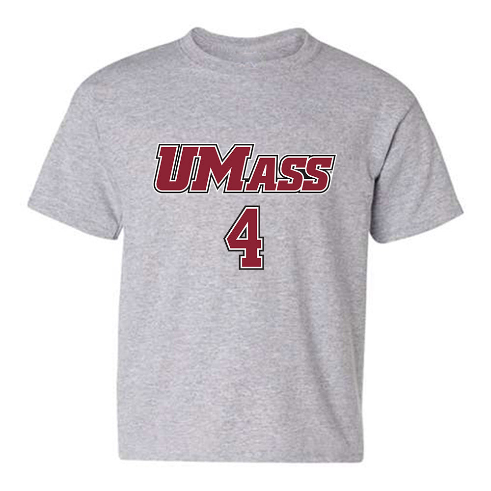 UMass - NCAA Softball : Lily Woodworth - Sports Shersey Youth T-Shirt-0