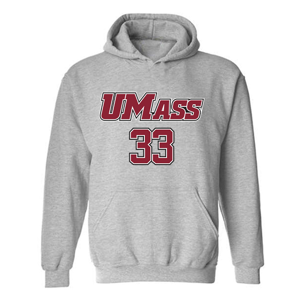 UMass - NCAA Softball : Kelsey Blanchette - Sports Shersey Hooded Sweatshirt-0