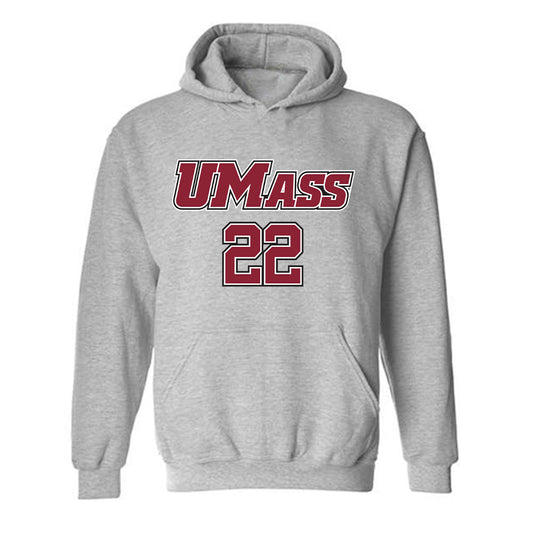 UMass - NCAA Softball : Natalee Horton - Sports Shersey Hooded Sweatshirt-0