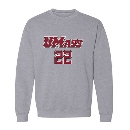 UMass - NCAA Softball : Natalee Horton - Sports Shersey Crewneck Sweatshirt-0
