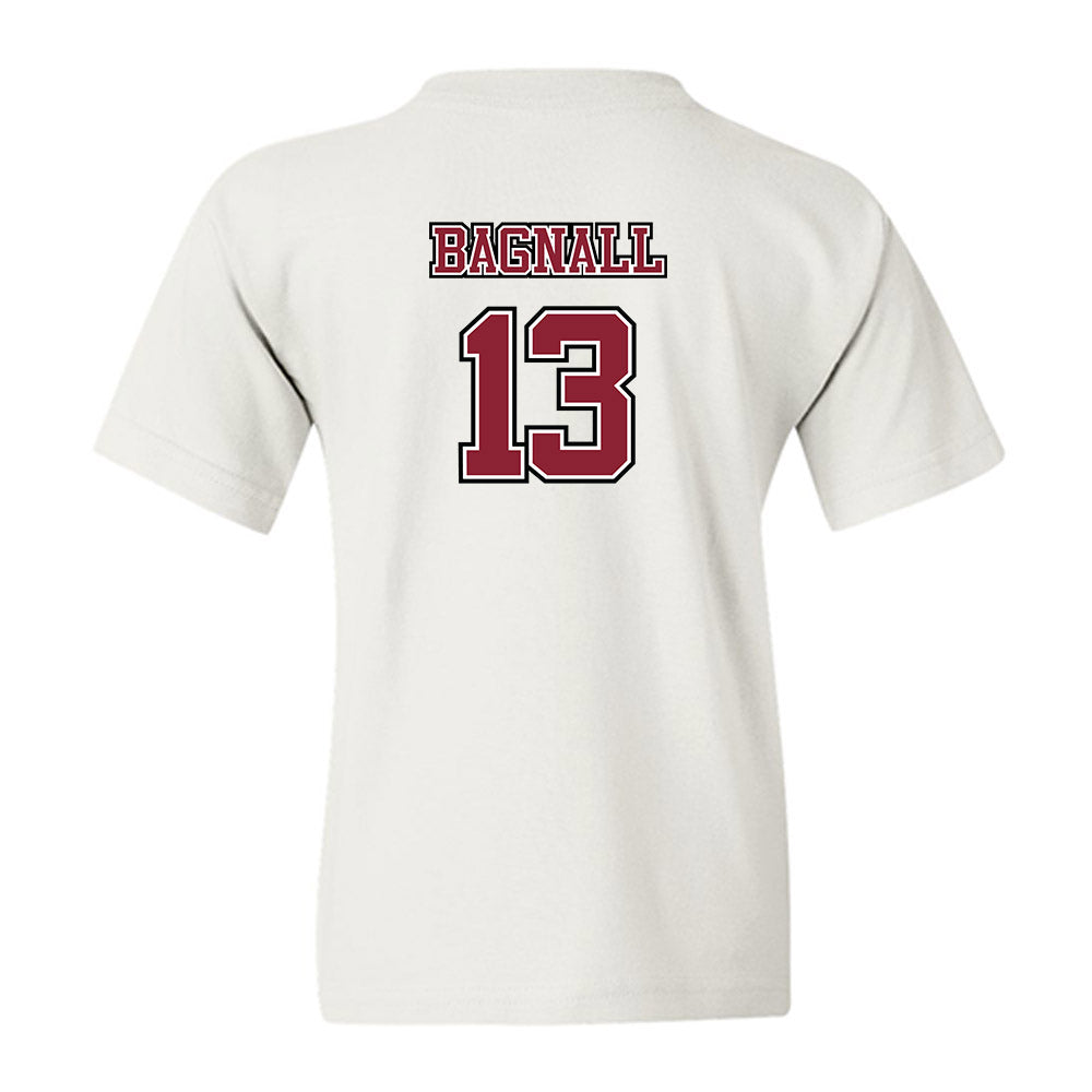 UMass - NCAA Men's Lacrosse : Thomas Bagnall - Sports Shersey Youth T-Shirt-1