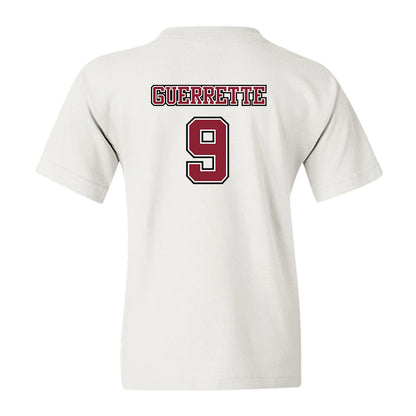 UMass - NCAA Men's Lacrosse : Joe Guerrette - Sports Shersey Youth T-Shirt-1
