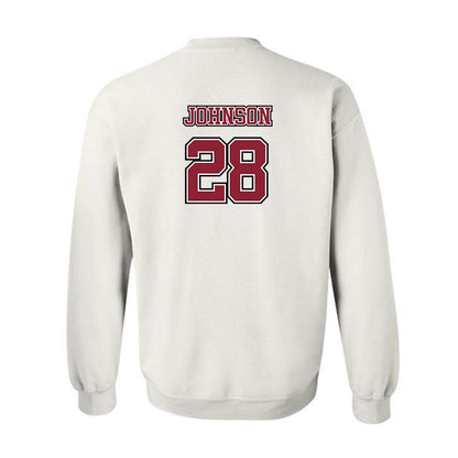 UMass - NCAA Men's Lacrosse : Xander Johnson - Sports Shersey Crewneck Sweatshirt