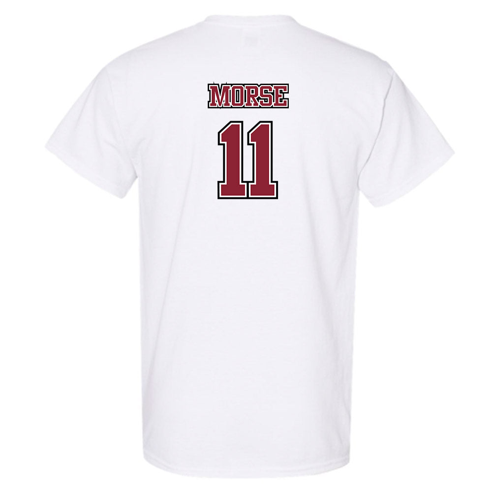 UMass - NCAA Men's Lacrosse : Will Morse - Sports Shersey T-Shirt-1