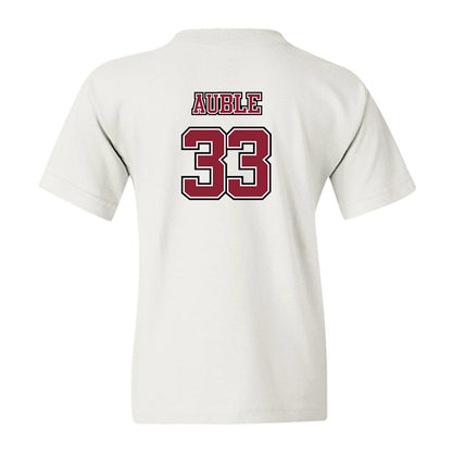 UMass - NCAA Men's Lacrosse : Zach Auble - Sports Shersey Youth T-Shirt-1