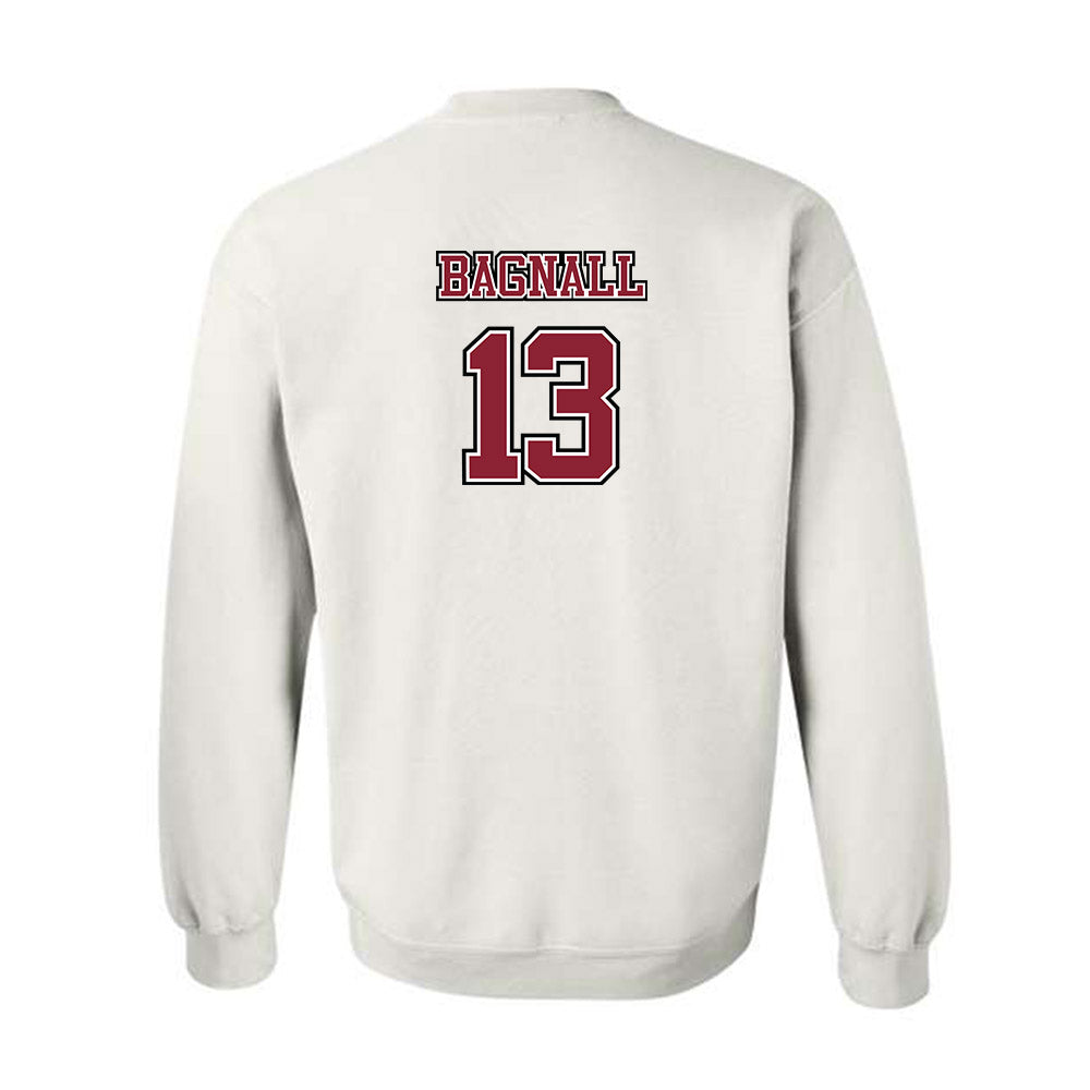UMass - NCAA Men's Lacrosse : Thomas Bagnall - Sports Shersey Crewneck Sweatshirt-1