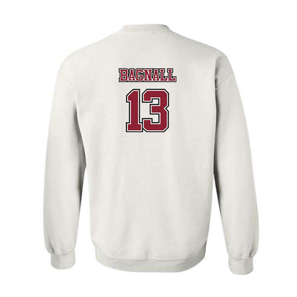 UMass - NCAA Men's Lacrosse : Thomas Bagnall - Sports Shersey Crewneck Sweatshirt-1