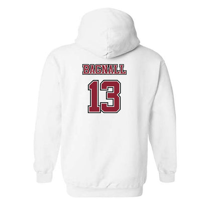 UMass - NCAA Men's Lacrosse : Thomas Bagnall - Sports Shersey Hooded Sweatshirt-1