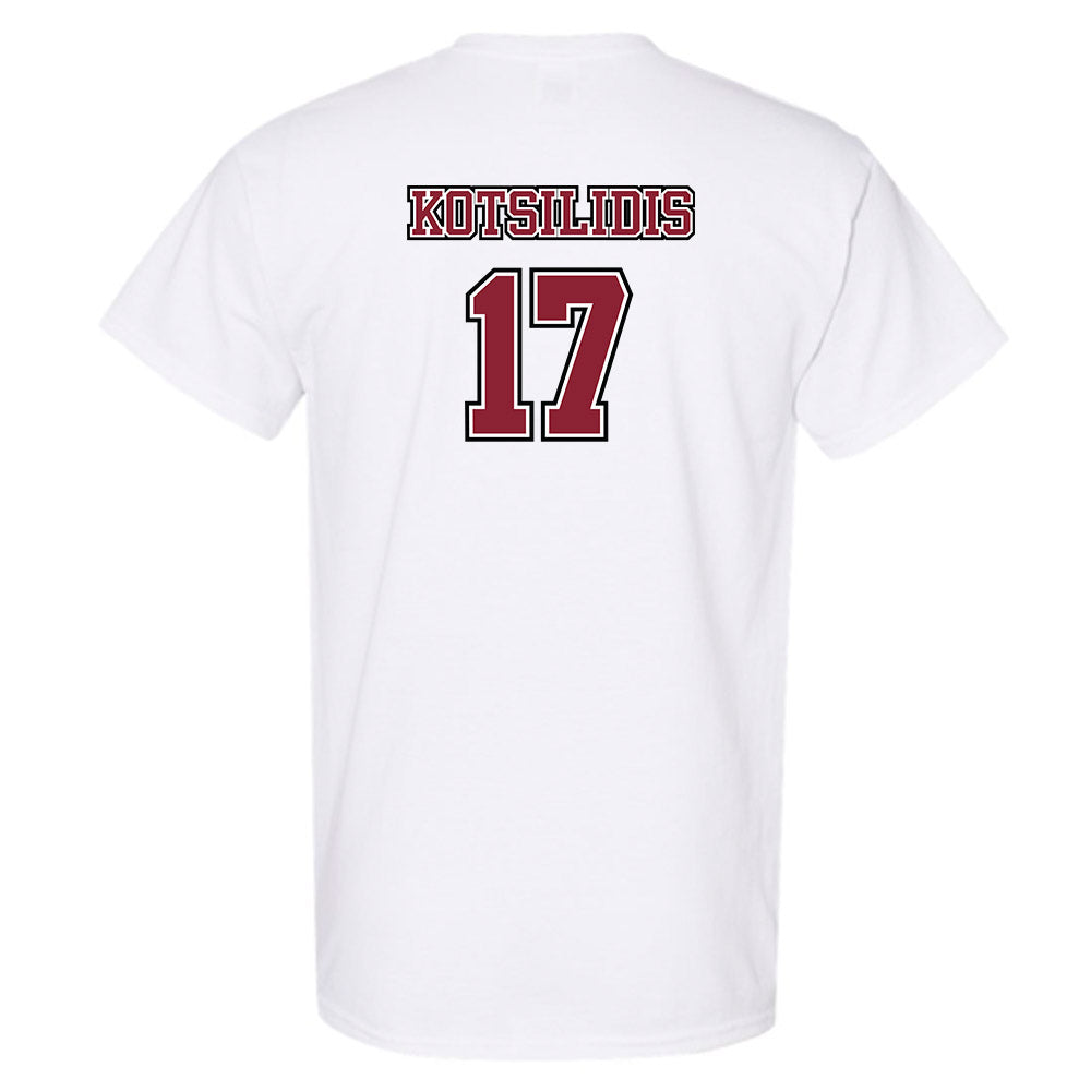 UMass - NCAA Men's Lacrosse : Max Kotsilidis - Sports Shersey T-Shirt-1