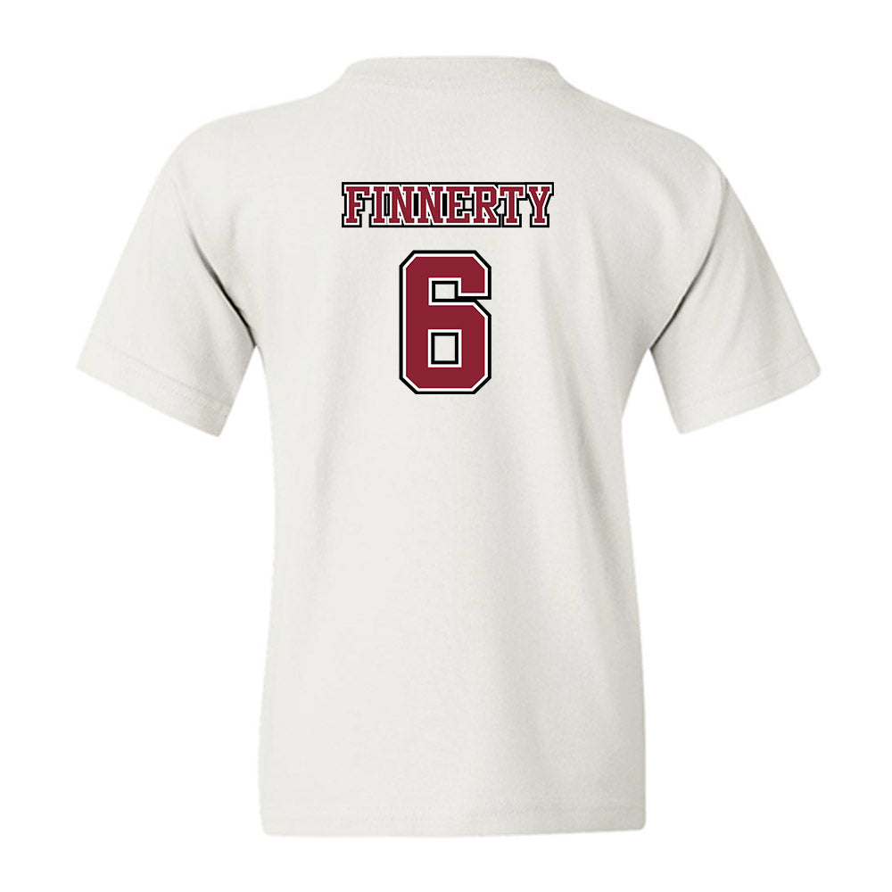 UMass - NCAA Men's Lacrosse : Michael Finnerty - Sports Shersey Youth T-Shirt-1