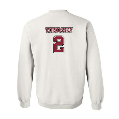UMass - NCAA Men's Lacrosse : Jack Turowsky - Sports Shersey Crewneck Sweatshirt-1