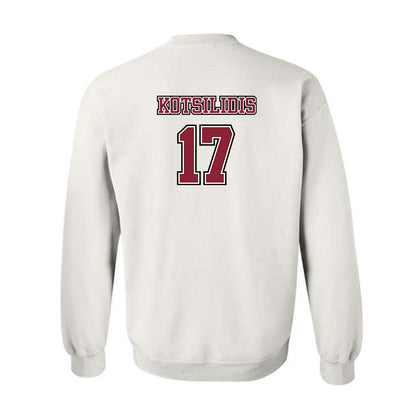 UMass - NCAA Men's Lacrosse : Max Kotsilidis - Sports Shersey Crewneck Sweatshirt-1