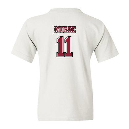 UMass - NCAA Men's Lacrosse : Will Morse - Sports Shersey Youth T-Shirt-1