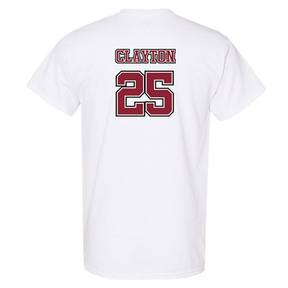 UMass - NCAA Men's Lacrosse : Tyler Clayton - Sports Shersey T-Shirt-1