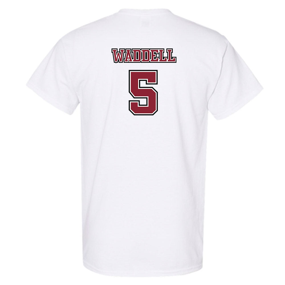 UMass - NCAA Men's Lacrosse : Jimmy Waddell - Sports Shersey T-Shirt-1