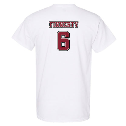 UMass - NCAA Men's Lacrosse : Michael Finnerty - Sports Shersey T-Shirt-1