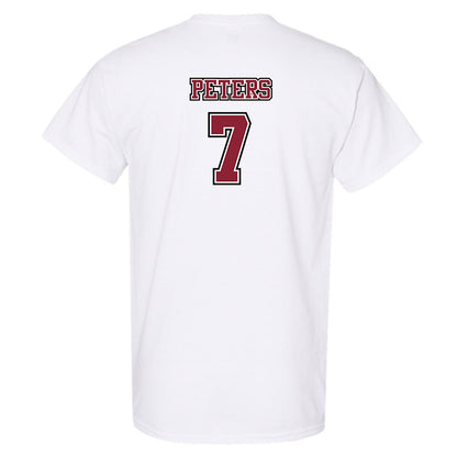 UMass - NCAA Men's Lacrosse : Jack Peters - Sports Shersey T-Shirt-1