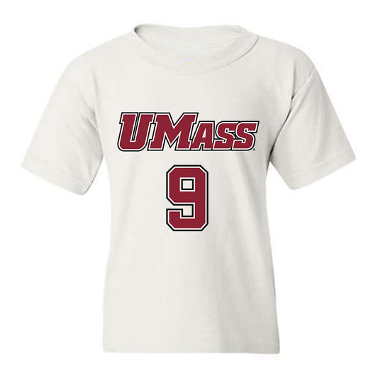 UMass - NCAA Men's Lacrosse : Joe Guerrette - Sports Shersey Youth T-Shirt-0