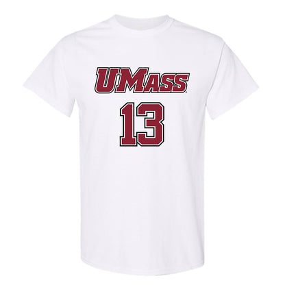 UMass - NCAA Men's Lacrosse : Thomas Bagnall - Sports Shersey T-Shirt-0