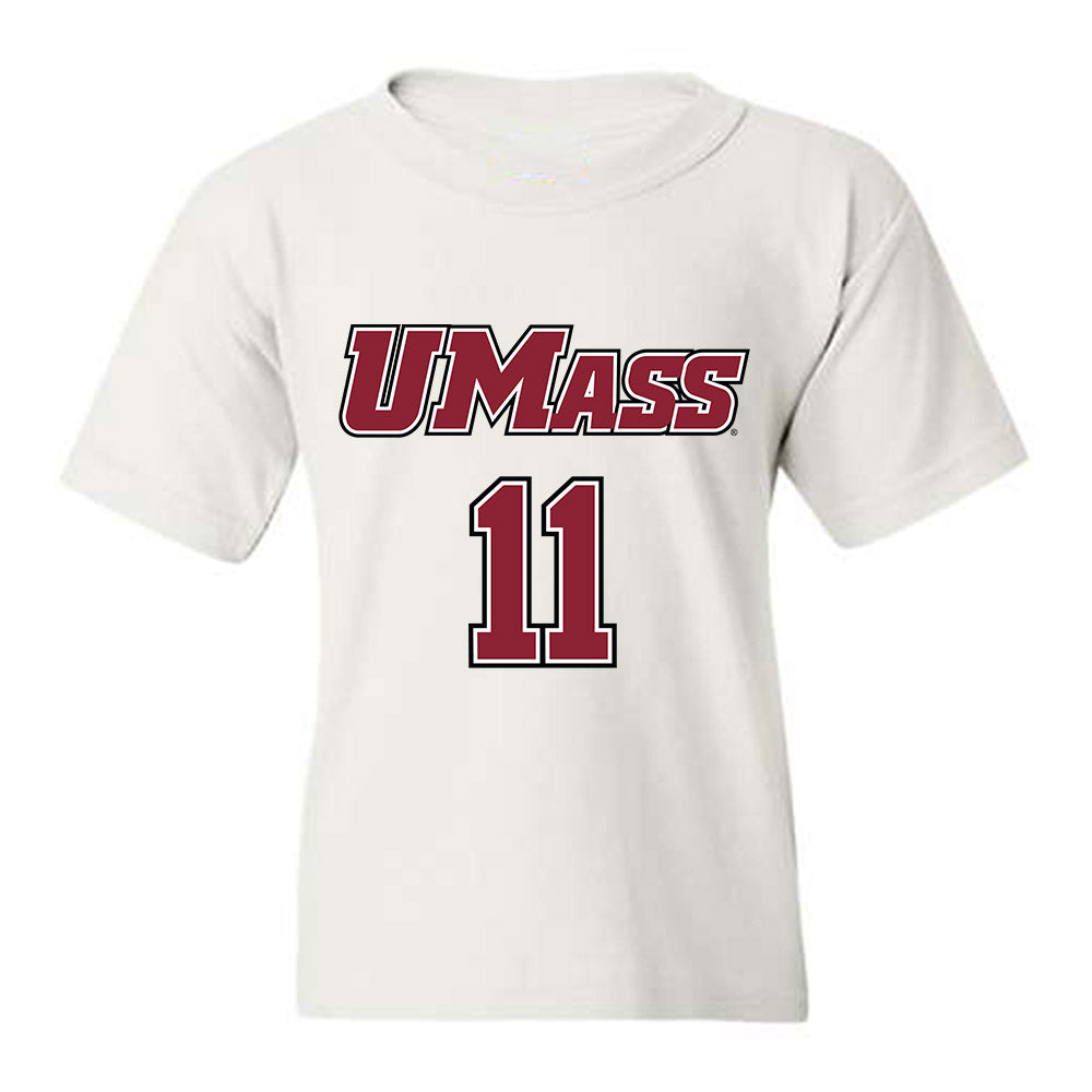 UMass - NCAA Men's Lacrosse : Will Morse - Sports Shersey Youth T-Shirt-0