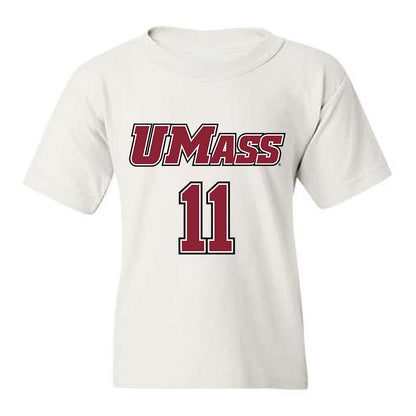 UMass - NCAA Men's Lacrosse : Will Morse - Sports Shersey Youth T-Shirt-0