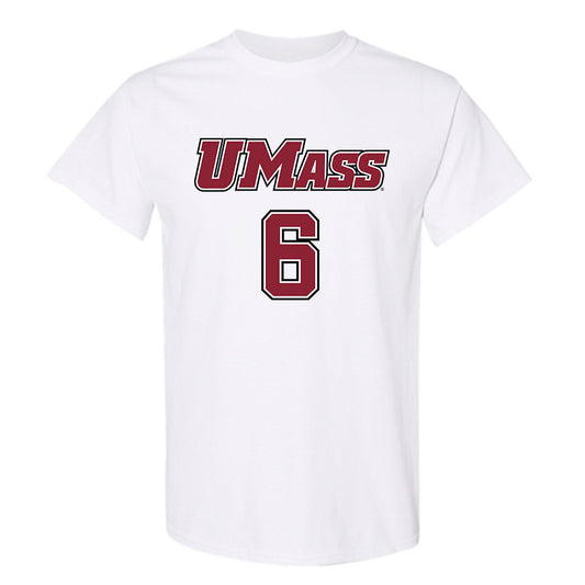 UMass - NCAA Men's Lacrosse : Michael Finnerty - Sports Shersey T-Shirt-0